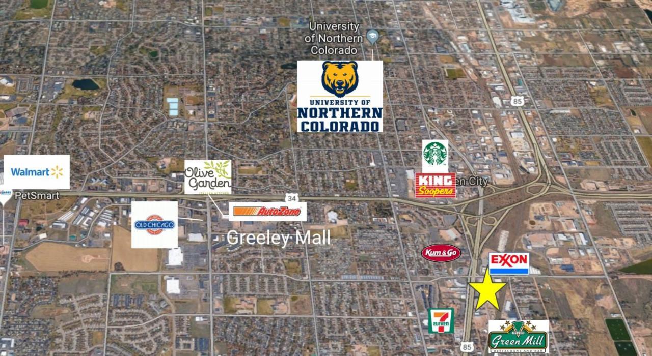 Americas Best Value Inn Greeley Evans Exteriör bild